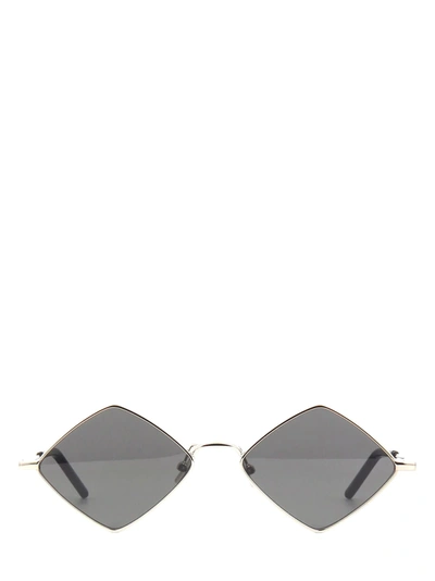Shop Saint Laurent Sl 302 Silver Sunglasses