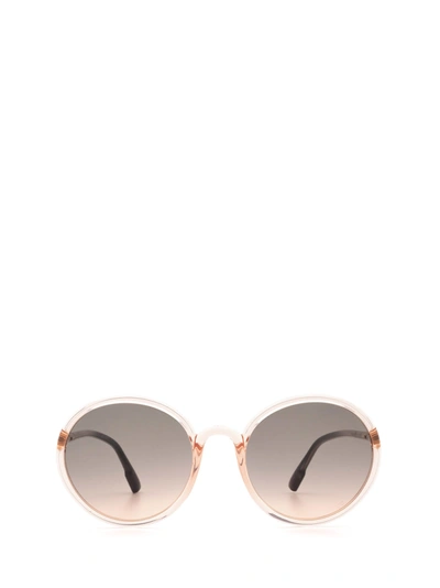 Shop Dior Sostellaire2 Coral Sunglasses