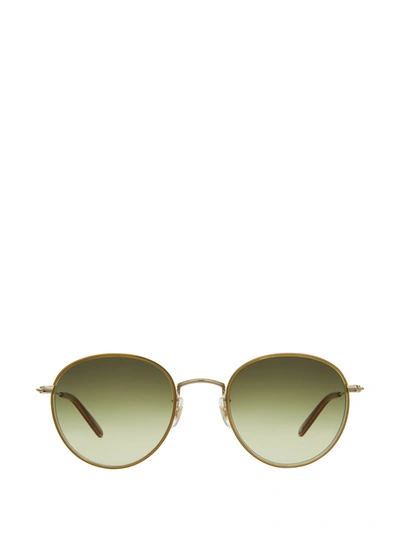GARRETT LEIGHT PALOMA SUN CHAMPAGNE-GOLD SUNGLASSES 