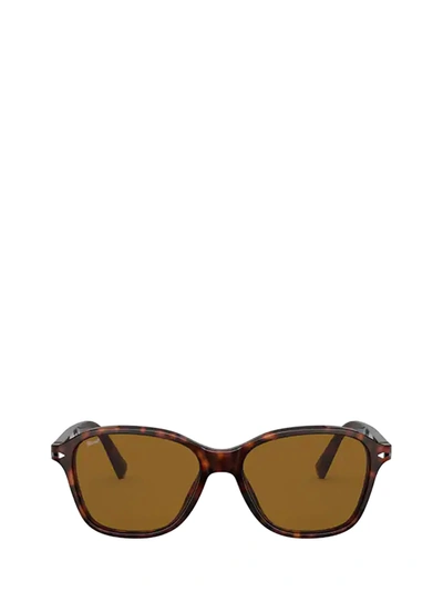 Shop Persol Po3244s Havana Sunglasses