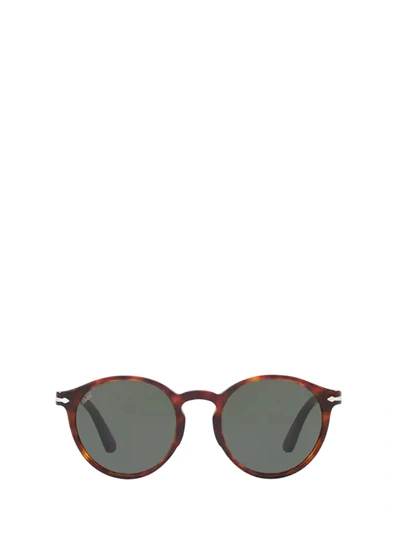 Shop Persol Po3171s Havana Sunglasses