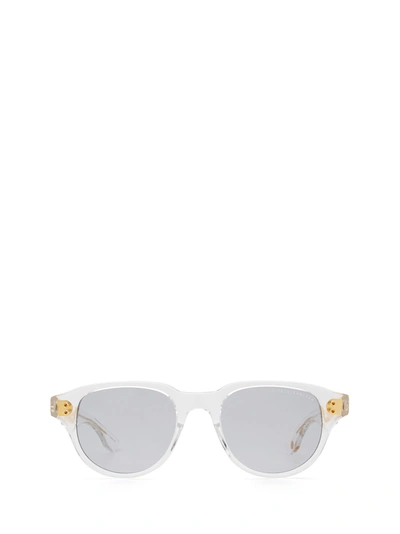 Shop Dita Dts708-a-03 Crystal Gold Sunglasses
