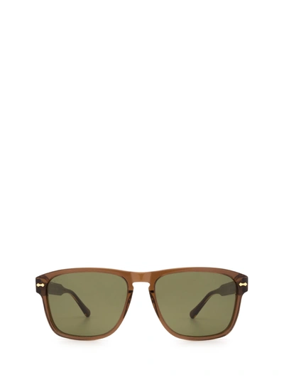 Shop Gucci Gg0911s Brown Sunglasses