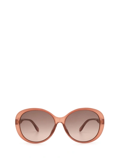Shop Gucci Gg0793sk Pink Sunglasses