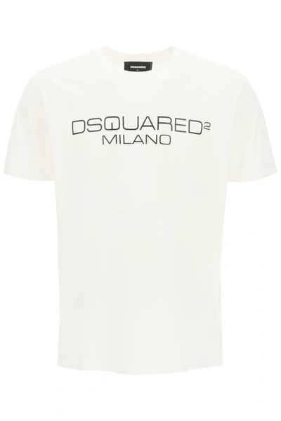 Shop Dsquared2 Milano Print T-shirt