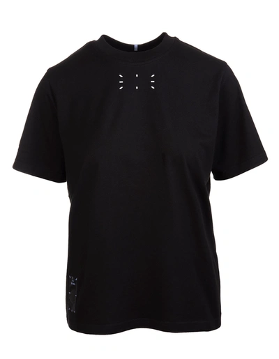 Shop Mcq By Alexander Mcqueen Black Graphic-print T-shirt Woman In Darkest Black