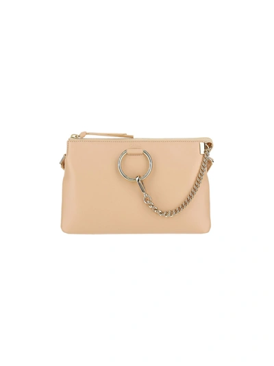 Shop Chloé Shoulder Bag In Beige