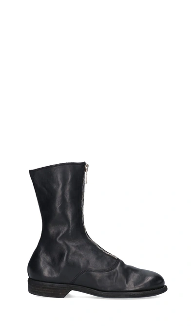 Shop Guidi Boots In Black