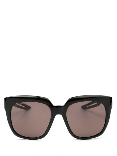 Shop Balenciaga Bb0025s Black Sunglasses