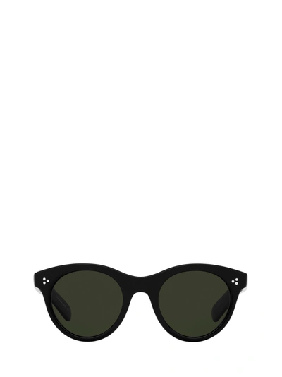 Shop Oliver Peoples Ov5451su Black Sunglasses