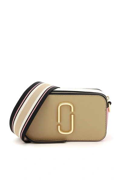 Shop Marc Jacobs The Snapshot Small Camera Bag In Sandcastle Multi