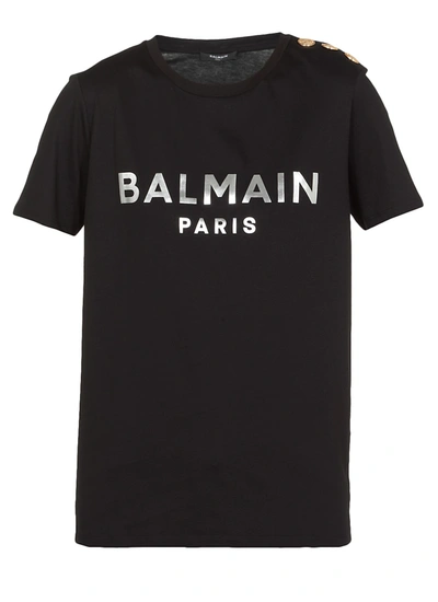 Shop Balmain Loged T-shirt