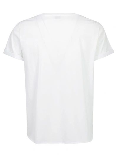 Shop Saint Laurent T-shirt In Bianco