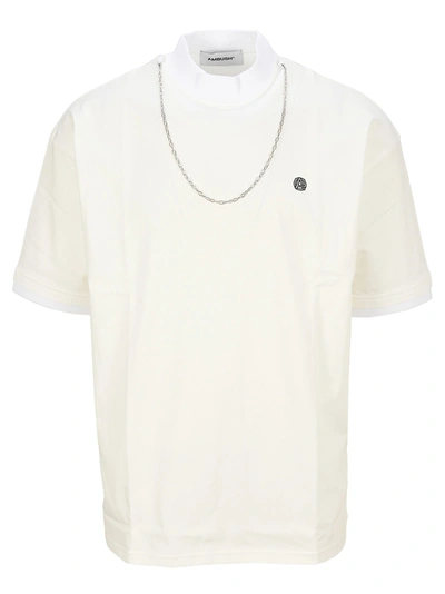 Shop Ambush Chain Link Detail T-shirt In White