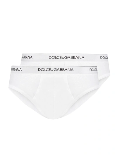 Shop Dolce & Gabbana Slip In Bianco