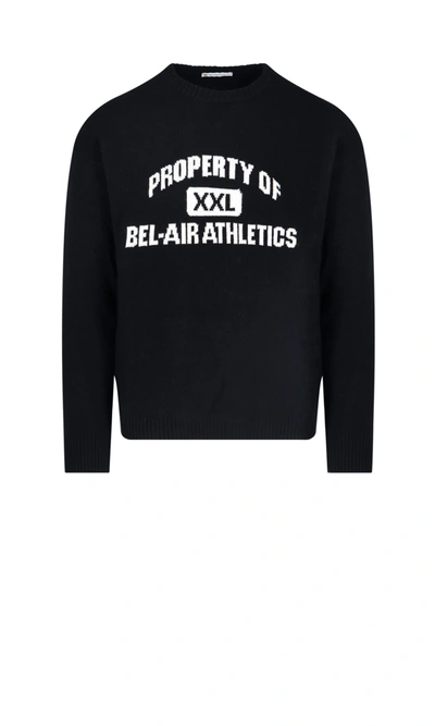 Shop Bel-air Athletics Sweater In Black