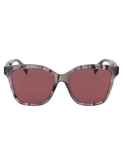 Shop Yohji Yamamoto Ys5002 Sunglasses In 941 Red