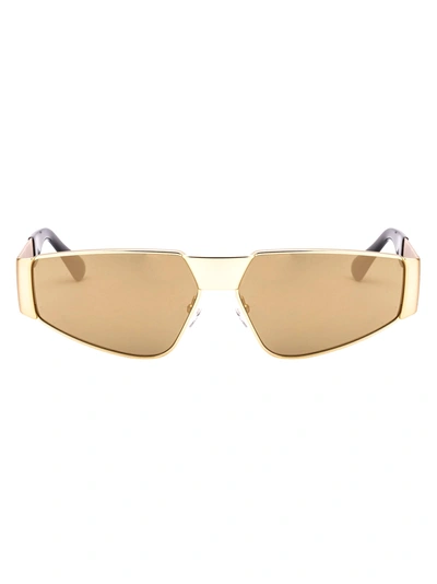 Shop Moschino Eyewear Mos037/s Sunglasses In 000ue Rose Gold