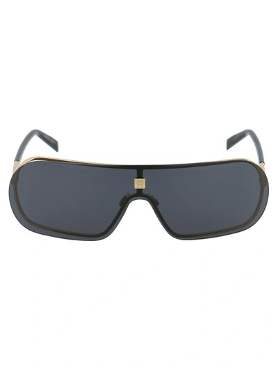 Shop Givenchy Gv 7168/s Sunglasses In 2f7ir Gold Grey