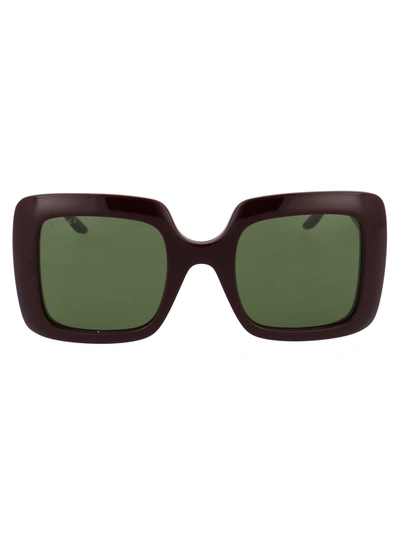 Shop Gucci Gg0896s Sunglasses In 003 Red Red Green