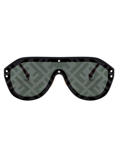 Shop Fendi Ff M0039/g/s Sunglasses In 807xr Black