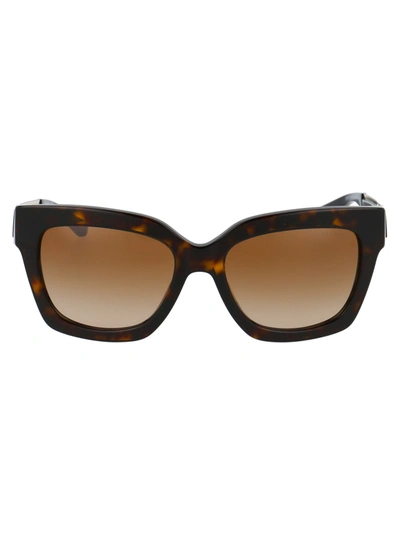 Shop Michael Kors Berkshires Sunglasses In 300613 Dark Tortoise