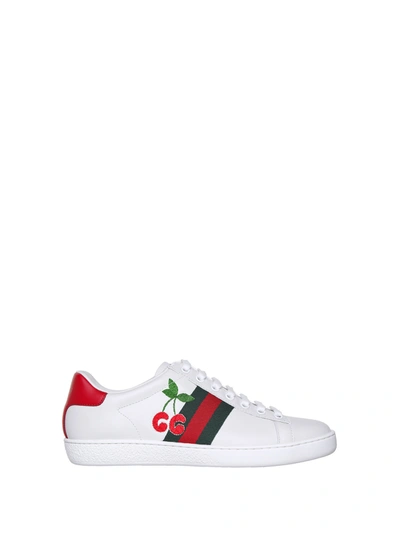 Shop Gucci Ace With Cherries