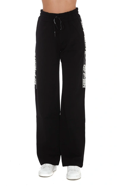 Shop Off-white Athletic Logo Pants In Black