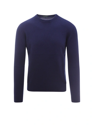 Shop Zanone Sweatshirt In Bluette