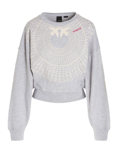 Shop Pinko Sweatshirt In Grey