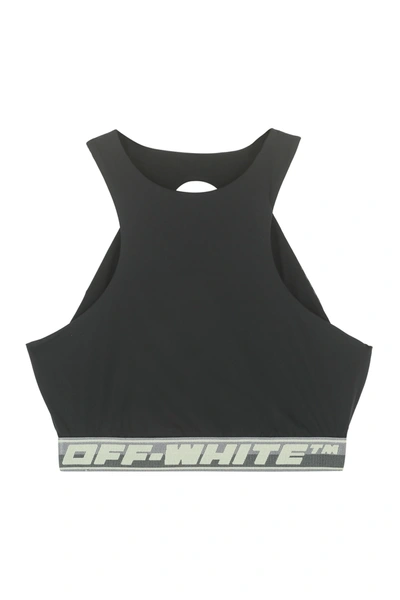 Shop Off-white Techno Fabric Top In Black
