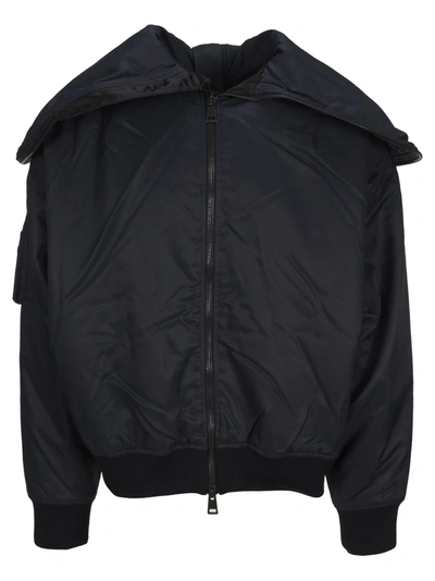 Y/project Split Bomber Jacket In Navy | ModeSens
