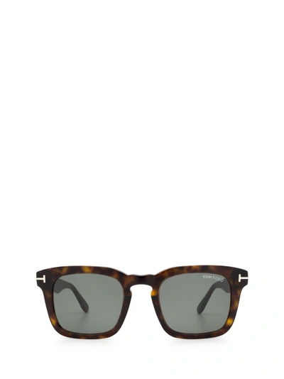 Shop Tom Ford Ft0751 Dark Havana Sunglasses