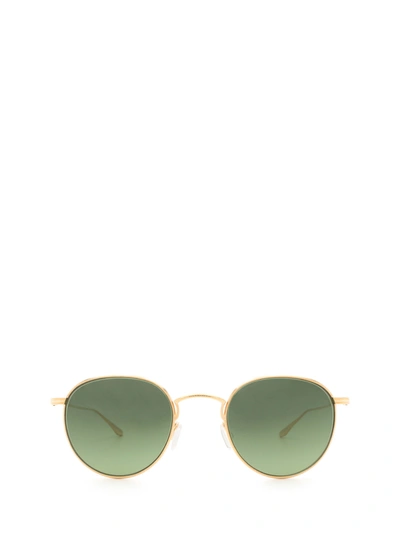Shop Barton Perreira Bp0026 Gold Sunglasses