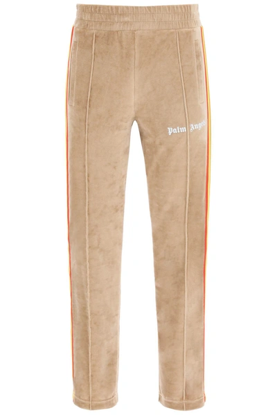 Shop Palm Angels Rainbow Chenille Trackpants