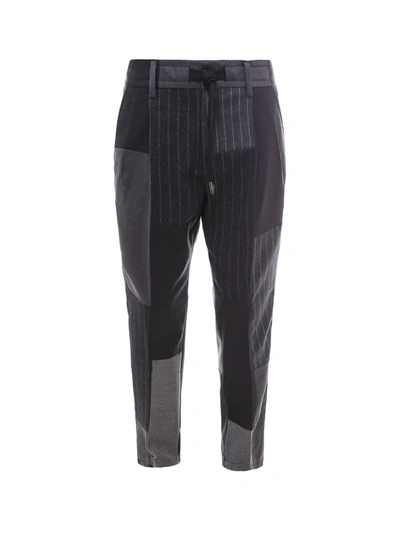 Shop Dolce & Gabbana Trouser In Grey
