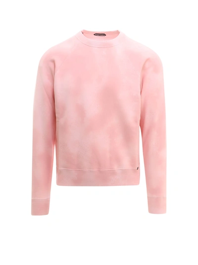 Shop Tom Ford Sweatshirt In Pink
