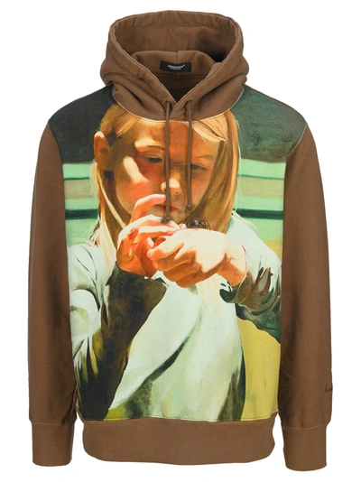Shop Undercover Photograph Markus Akesson Spider Hoodie In Brown