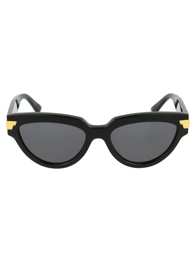 Shop Bottega Veneta Bv1035s Sunglasses In 001 Black Black Grey