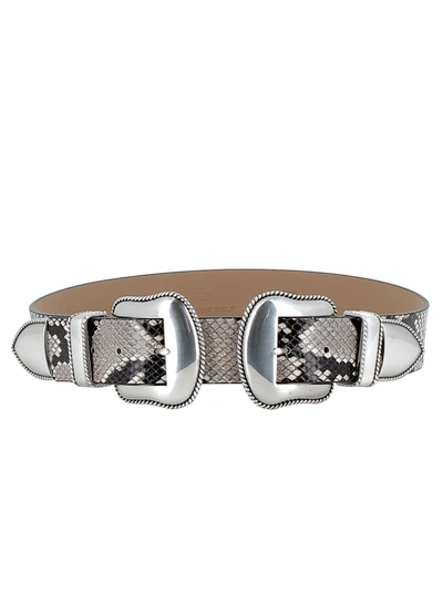 Shop B-low The Belt White/silver Belt