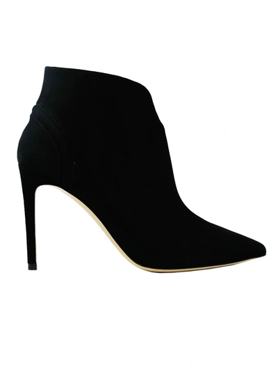 Shop Ninalilou Suede Ankle Boots In Black