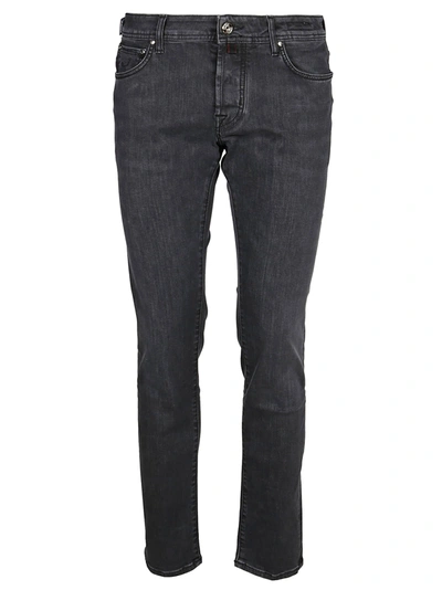 Shop Jacob Cohen Jeans 622 Nick Slim Fit In D Nero