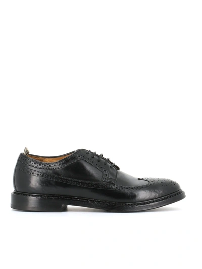 Shop Officine Creative Brogue Hopkins/005 In Black