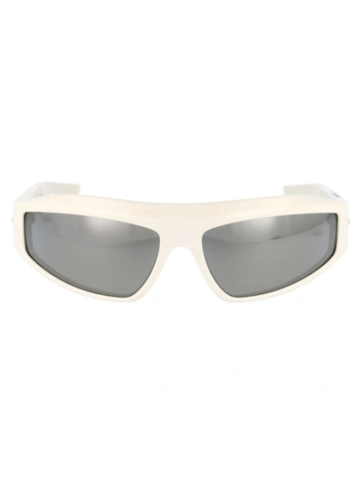 Shop Bottega Veneta Bv1078s Sunglasses In 003 Ivory Ivory Silver