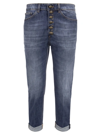 Shop Dondup Koons - Loose-fit Jeans In Blu