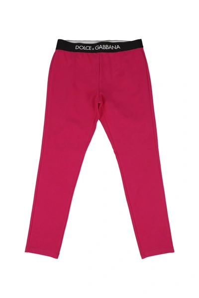 Shop Dolce & Gabbana Bottoms In Pink