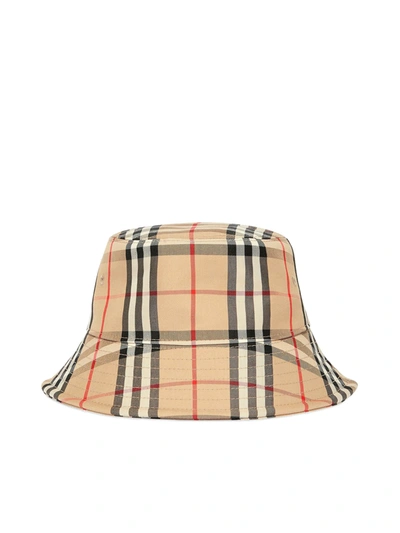 Shop Burberry Mh 2 Panel Bucket Hat In Archive Beige