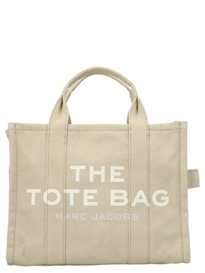 Shop Marc Jacobs Traveler Tote Small Bag In Beige