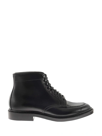 Shop Alden Shoe Company Cordovan Indy Boot In Black