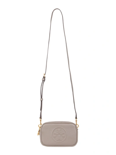 Shop Tory Burch Mini Bombe Perry Bag In Grigio